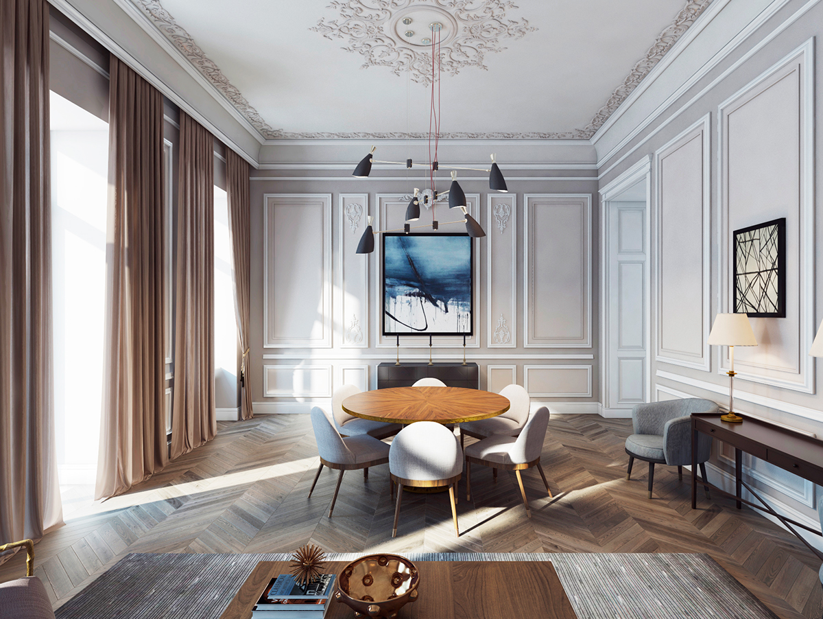 Chic apartment design