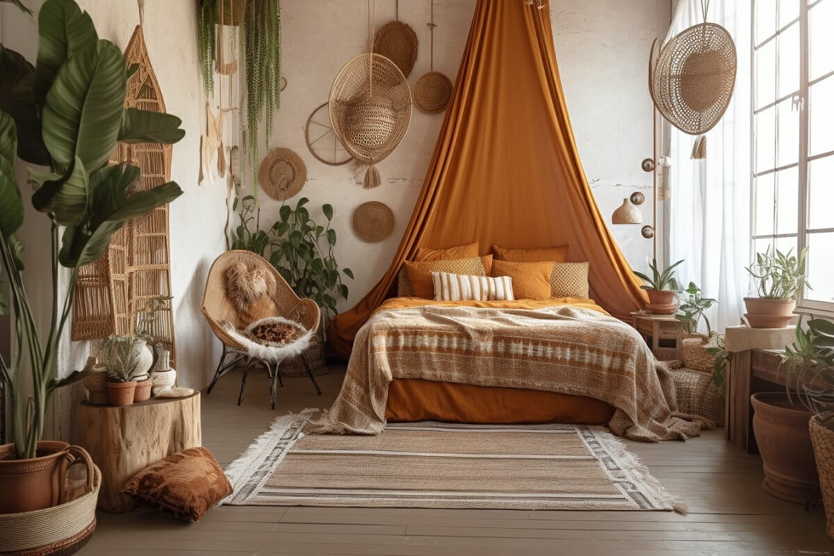 Modern boho decor