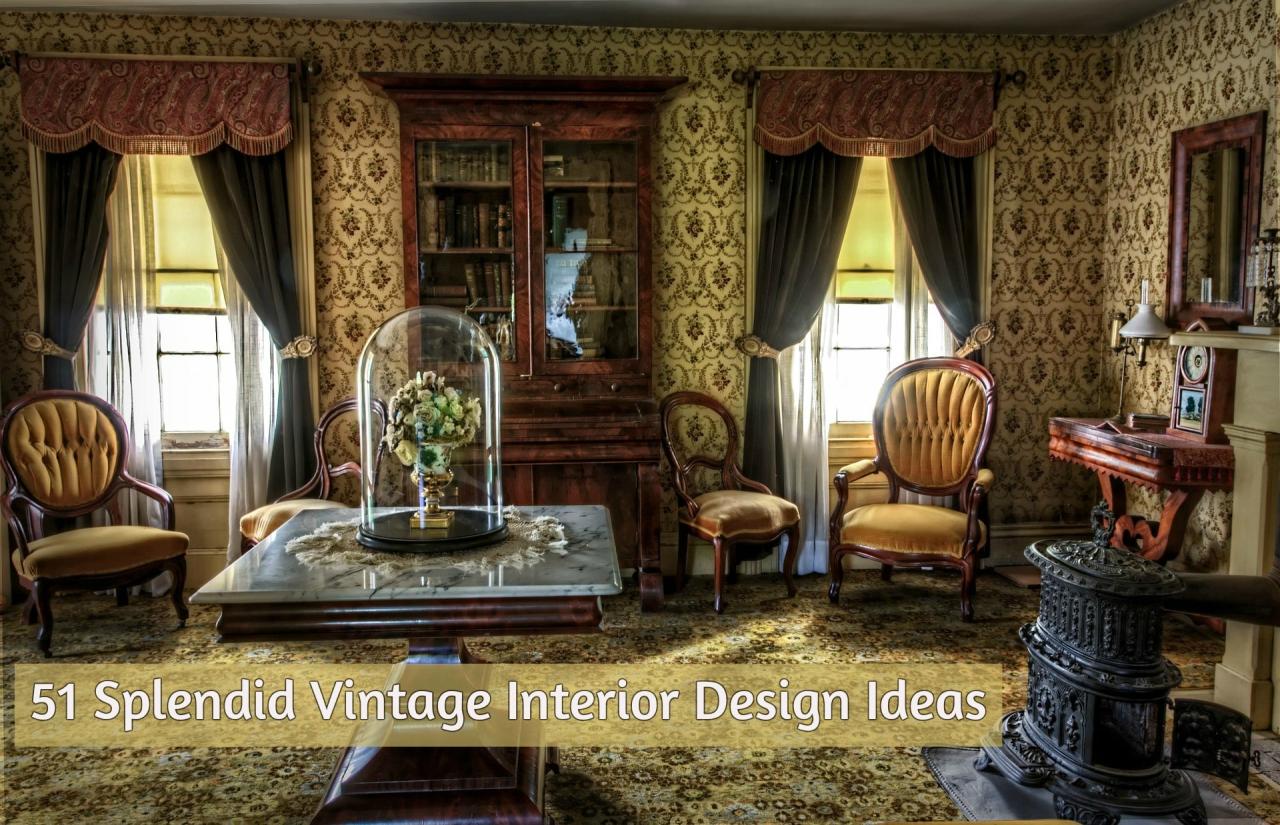 Interior vintage design ideas styles worthy convert key features elements
