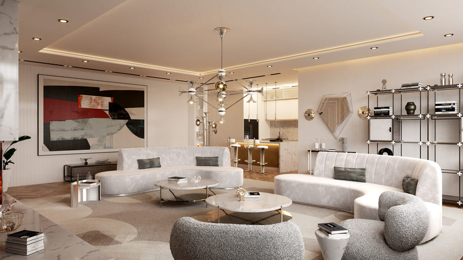 Luxury living room