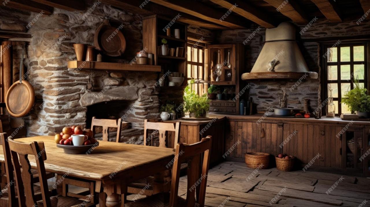 Vintage farmhouse style