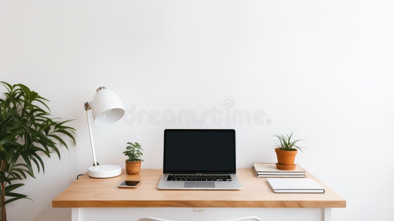 Minimalist workspace setup